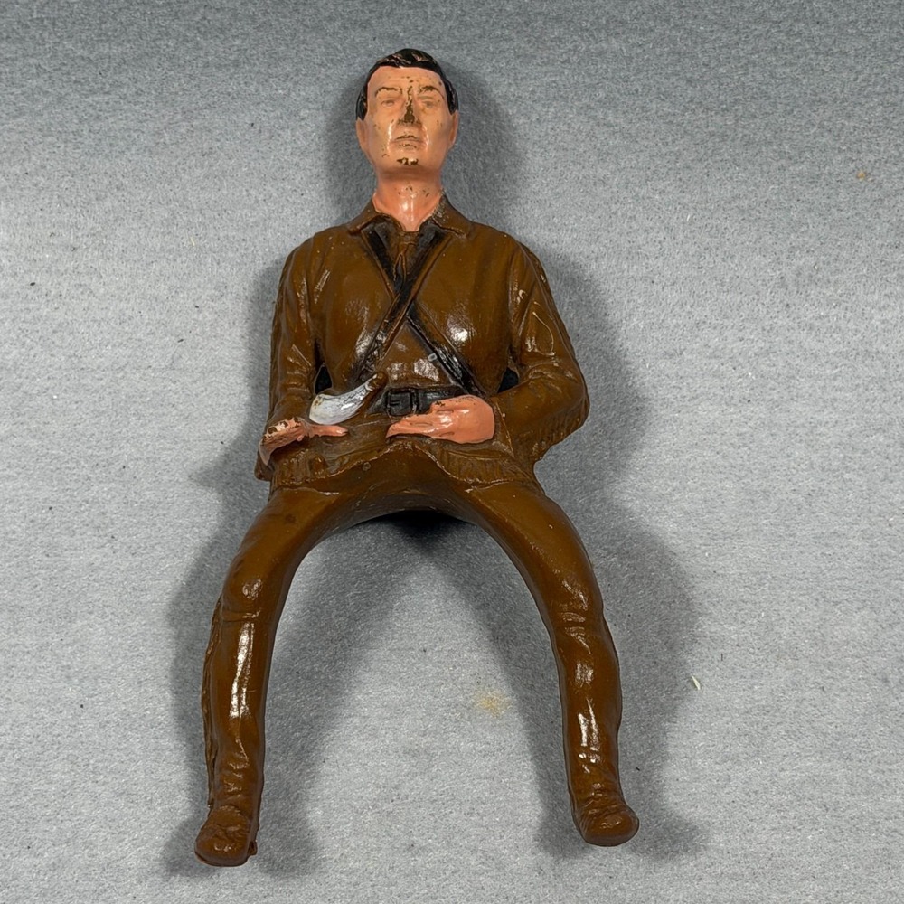 Vintage 1950s Breyer Davy Crockett Kit Carson Frontier Rider Figure Only